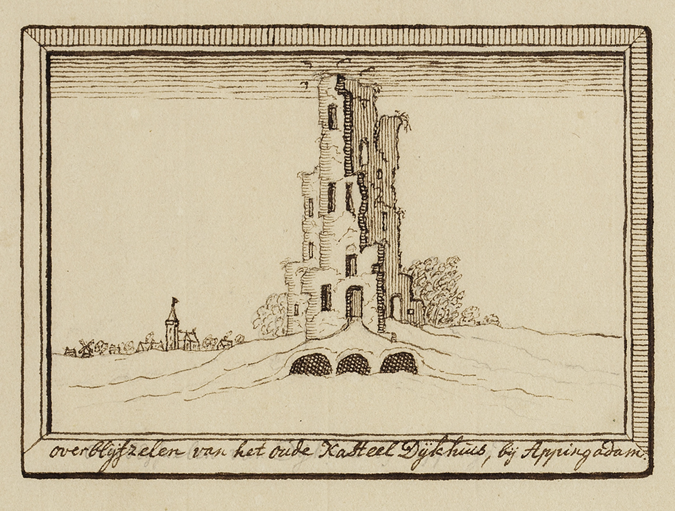 Kasteel Dijkhuis bij Appingedam